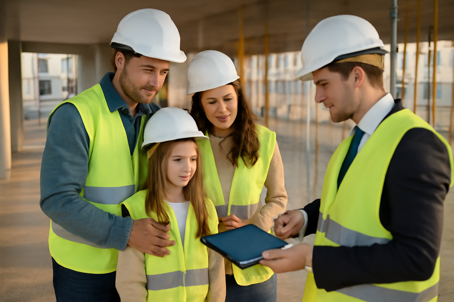 nouvelle construction : visite d’un appartement neuf et vérification des plans et de la notice descriptive