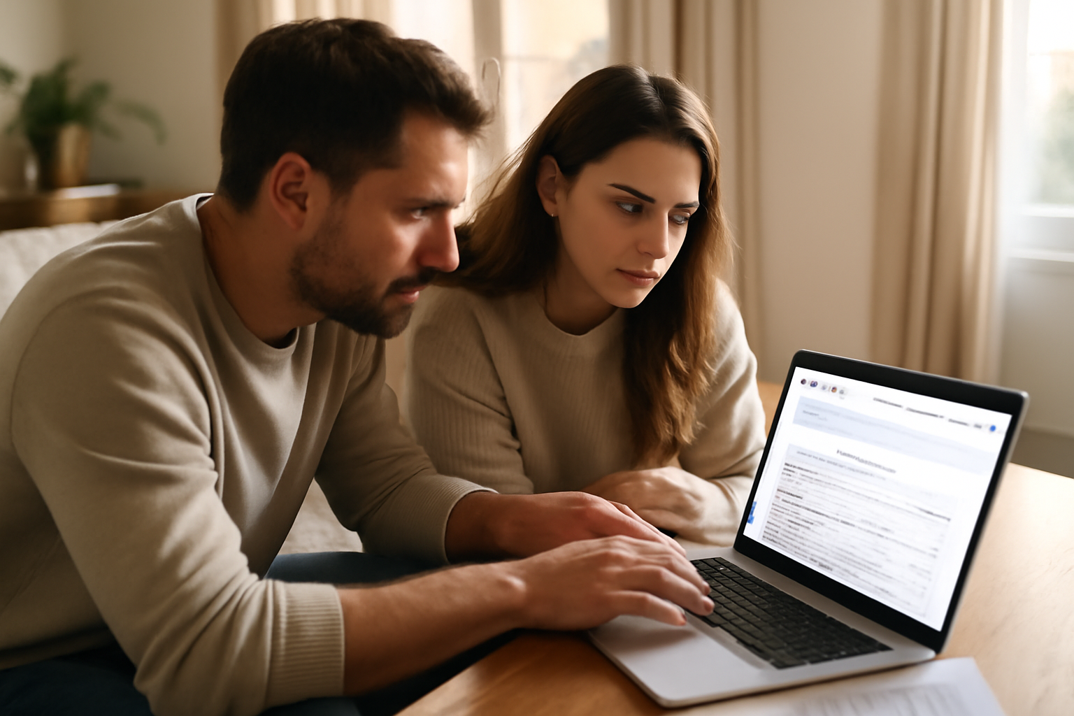Vérification de sécurité sur akerys-immobilier.fr avec cadenas HTTPS et espace client sur un ordinateur portable