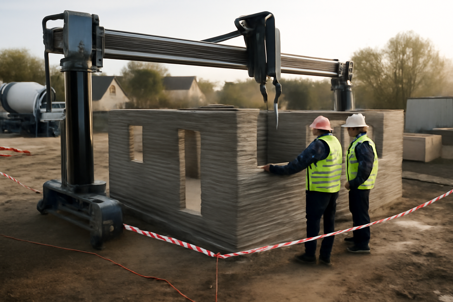Maison imprimée en 3D : coûts, fonctionnement, règles