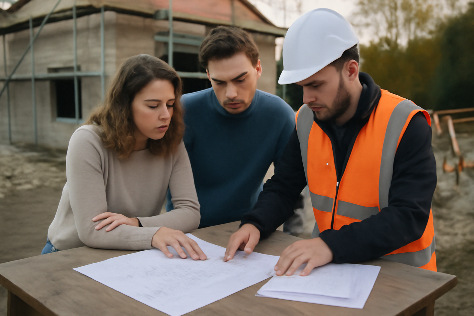 prix maison constructeur et calcul du coût au m² sur un chantier en France