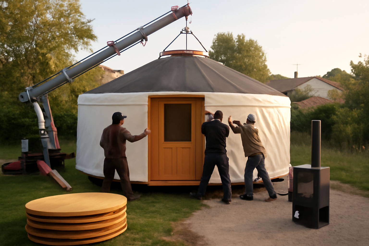 Yourte : prix, livraison et installation