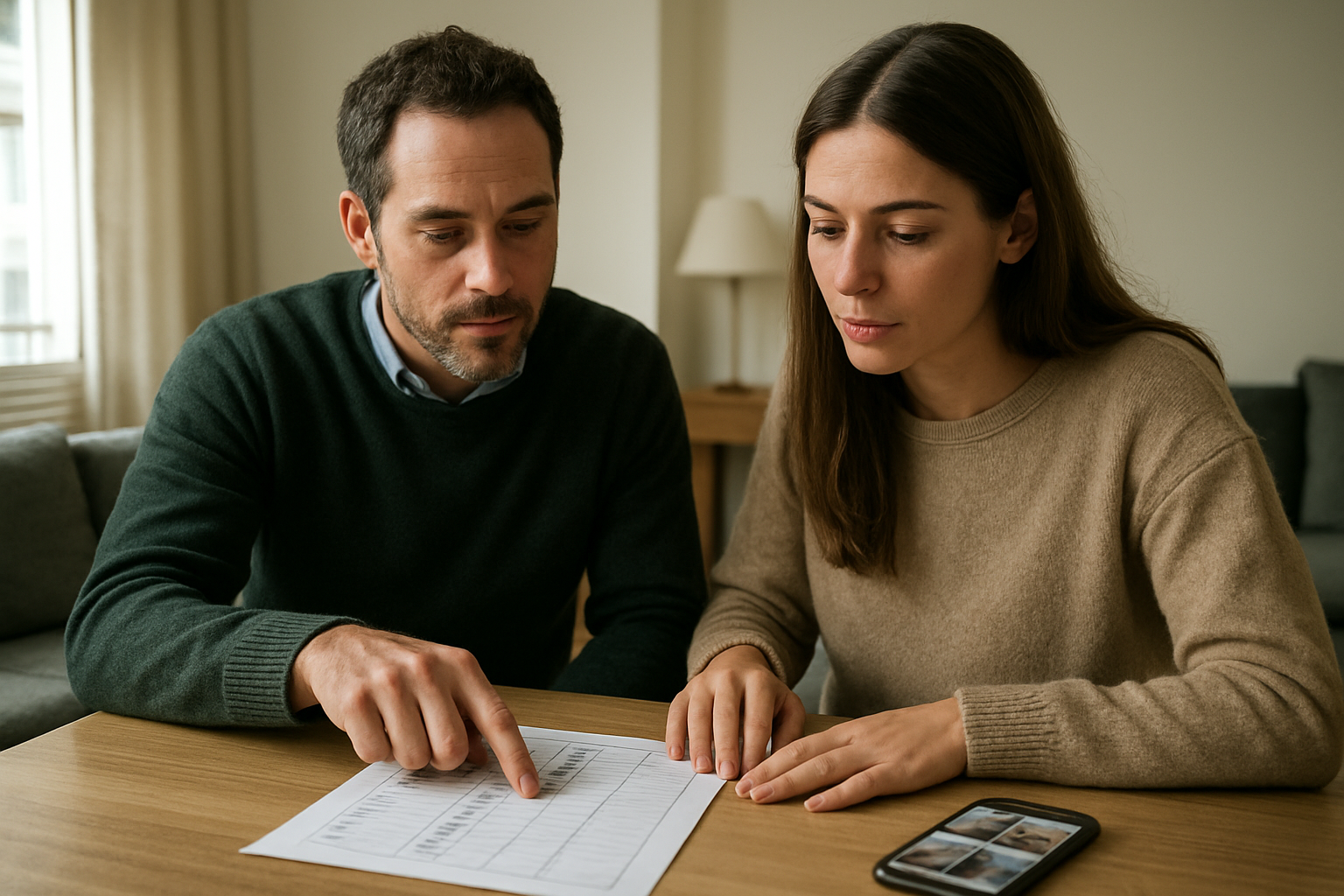 Liste mobilier location meublée PDF : modèle complet